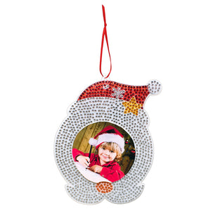 4PCS Photo Frame Christmas Photo Frame Hanging Diamond Painting (1)