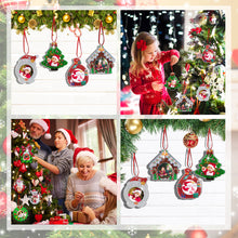 Load image into Gallery viewer, 4PCS Photo Frame Christmas Photo Frame Hanging Diamond Painting (1)
