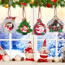Load image into Gallery viewer, 4PCS Photo Frame Christmas Photo Frame Hanging Diamond Painting (1)
