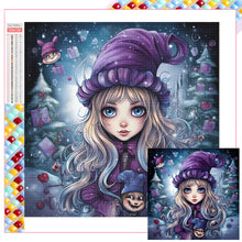 Load image into Gallery viewer, Gift Girl 40*40CM(Picture) Full Square Drill Diamond Painting
