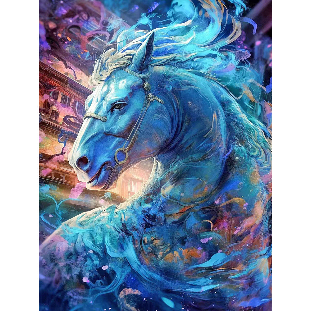 Illusionary Dragon 30*40CM(Canvas) Full Round Drill Diamond Painting