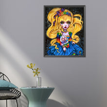 Load image into Gallery viewer, Blonde Girl 40*50CM(Canvas) Full Round Drill Diamond Painting
