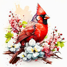 Load image into Gallery viewer, Cardinal 40*40CM(Canvas) Full Round Drill Diamond Painting
