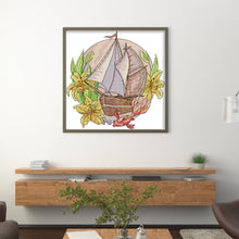 Load image into Gallery viewer, Joy Sunday - Flower Journey - 28*28CM 14CT 2 Stamped Cross Stitch

