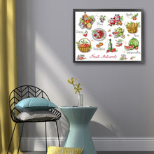 Load image into Gallery viewer, Joy Sunday - Autumn Fruits - 51*43CM 14CT 2 Stamped Cross Stitch
