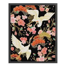 Load image into Gallery viewer, Joy Sunday - Crane Longevity - 54*63CM 14CT 2 Stamped Cross Stitch
