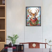 Load image into Gallery viewer, Christmas Animals 30*40CM(Picture) Partial AB Full Square Drill Diamond Painting
