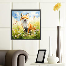 Load image into Gallery viewer, Daisy And Fox 40*40CM(Canvas) Full Round Drill Diamond Painting
