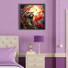 Load image into Gallery viewer, Red Grapes And Tanuki 40*40CM(Canvas) Full Round Drill Diamond Painting
