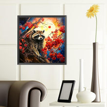 Load image into Gallery viewer, Red Grapes And Tanuki 40*40CM(Canvas) Full Round Drill Diamond Painting
