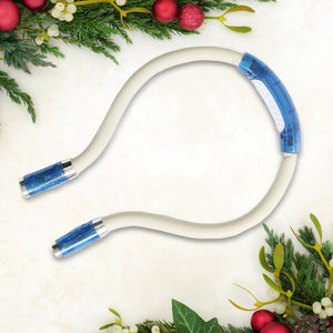 Diamond Painting LED Headlamp Beam Head Lamp Neck Reading Light (Blue)