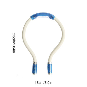 Diamond Painting LED Headlamp Beam Head Lamp Neck Reading Light (Blue)