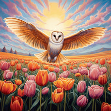 Load image into Gallery viewer, Owl 40*40CM(Picture) Partial AB Full Square Drill Diamond Painting
