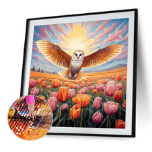 Load image into Gallery viewer, Owl 40*40CM(Picture) Partial AB Full Square Drill Diamond Painting
