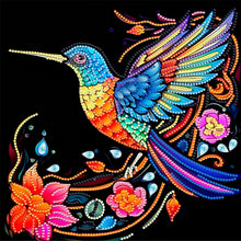 Load image into Gallery viewer, Hummingbird 30*30CM(Canvas) Partial Special Shaped Drill Diamond Painting

