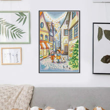 Load image into Gallery viewer, Joy Sunday - Welcoming The New Year - 34*48CM 14CT 2 Stamped Cross Stitch
