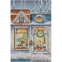 Load image into Gallery viewer, Joy Sunday - A Winter&#39;S Tale - 34*50CM 14CT 2 Stamped Cross Stitch
