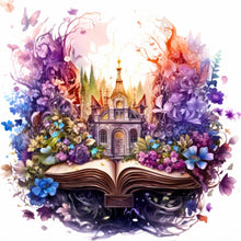 Load image into Gallery viewer, Book World 40*40CM(Canvas) Full Round Drill Diamond Painting

