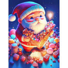 Load image into Gallery viewer, Christmas Santa Claus 30*40CM(Canvas) Full Round Drill Diamond Painting
