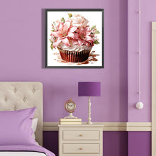 Load image into Gallery viewer, Lily Cupcakes 40*40CM(Canvas) Full Round Drill Diamond Painting
