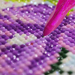 Handmade Diamond Painting Drill Pen for Art DIY Craft Adults/Kids (Pink)