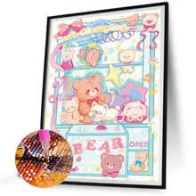 Load image into Gallery viewer, Cute Cartoon Bear Locker 40*50CM(Canvas) Full Round Drill Diamond Painting
