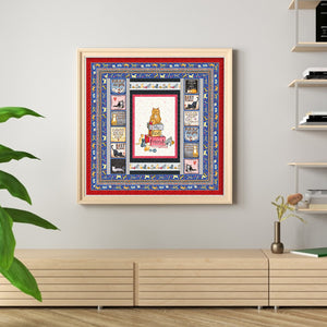 Yishu - Cat - 70*70CM 11CT 3 Stamped Cross Stitch