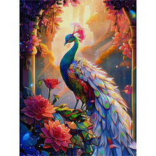 Load image into Gallery viewer, Huancan - Peacock - 50*65CM 16CT 2 Stamped Cross Stitch
