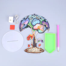 Load image into Gallery viewer, 4 PCS Diamond Art Table Decor Mushroom with Lights (Mushroom 3)
