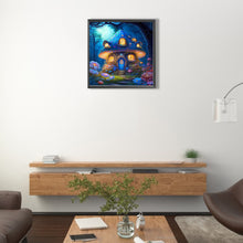 Load image into Gallery viewer, Mushroom House 40*40CM(Picture) Full Round Drill Diamond Painting
