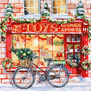 Toy Shop 30*30CM(Canvas) Full Round Drill Diamond Painting