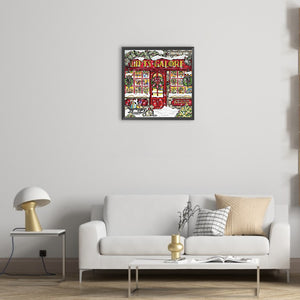 Gift Shop 30*30CM(Canvas) Full Round Drill Diamond Painting