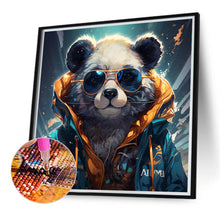Load image into Gallery viewer, Panda 40*40CM(Canvas) Full Round Drill Diamond Painting
