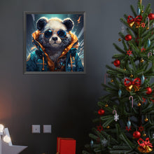Load image into Gallery viewer, Panda 40*40CM(Canvas) Full Round Drill Diamond Painting
