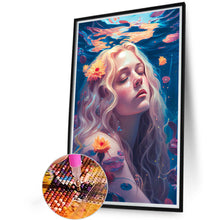 Load image into Gallery viewer, Underwater Girl 40*60CM(Canvas) Full Round Drill Diamond Painting
