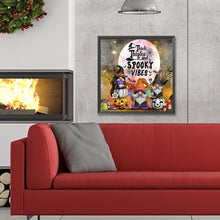 Load image into Gallery viewer, Halloween Gnome 30*30CM(Canvas) Full Round Drill Diamond Painting
