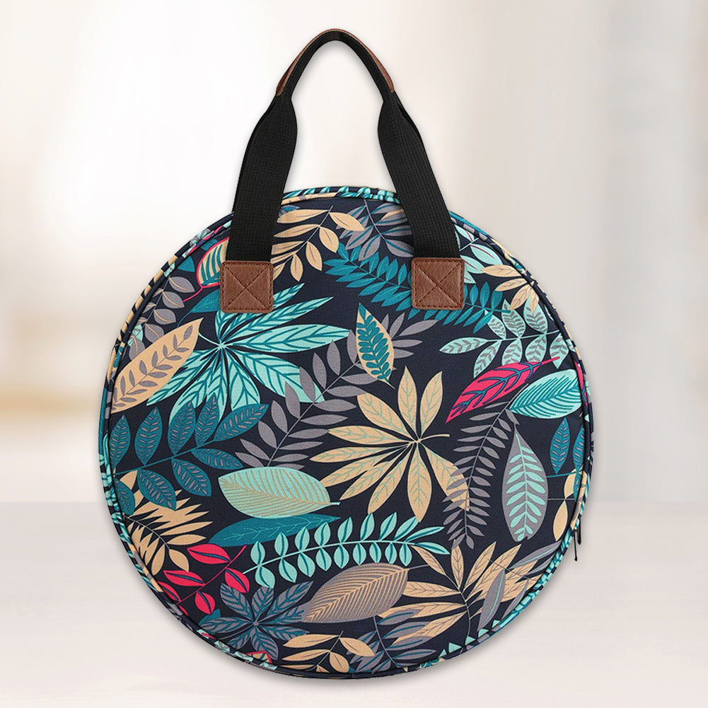 Embroidery Kits Storage Bag for Diamond Art Supplies 32x30x6CM (Flower Colour)