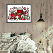 Load image into Gallery viewer, Gnome Drink 40*30CM(Canvas) Full Round Drill Diamond Painting
