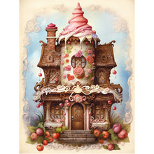Load image into Gallery viewer, Yishu - Cake Shop - 50*65CM 11CT 3 Stamped Cross Stitch
