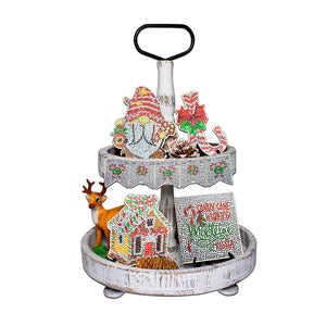 Christmas Diamond Painting Desktop Decor Crystal Painting Desktop Kit (Xmas Ornament 2)