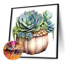 Load image into Gallery viewer, Succulents 30*30CM(Canvas) Full Round Drill Diamond Painting
