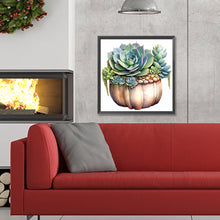 Load image into Gallery viewer, Succulents 30*30CM(Canvas) Full Round Drill Diamond Painting
