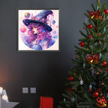 Load image into Gallery viewer, Witch 40*40CM(Canvas) Full Round Drill Diamond Painting
