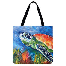 Load image into Gallery viewer, Canvas Bag-Sea Turtle 40*40CM
