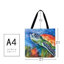 Load image into Gallery viewer, Canvas Bag-Sea Turtle 40*40CM
