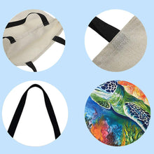 Load image into Gallery viewer, Canvas Bag-Sea Turtle 40*40CM
