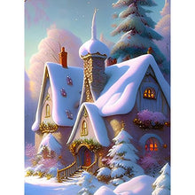 Load image into Gallery viewer, Snow Scene 30*40CM(Canvas) Full Round Drill Diamond Painting
