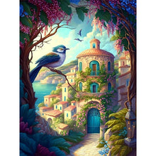 Load image into Gallery viewer, Yishu - Seaside Town - 50*65CM 11CT 3 Stamped Cross Stitch
