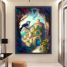Load image into Gallery viewer, Yishu - Seaside Town - 50*65CM 11CT 3 Stamped Cross Stitch
