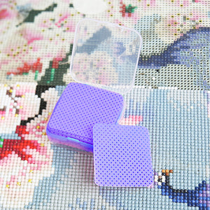 50 Pcs  Wiping Cloth Soft  Remover Pads for Cleaning  (Purple)